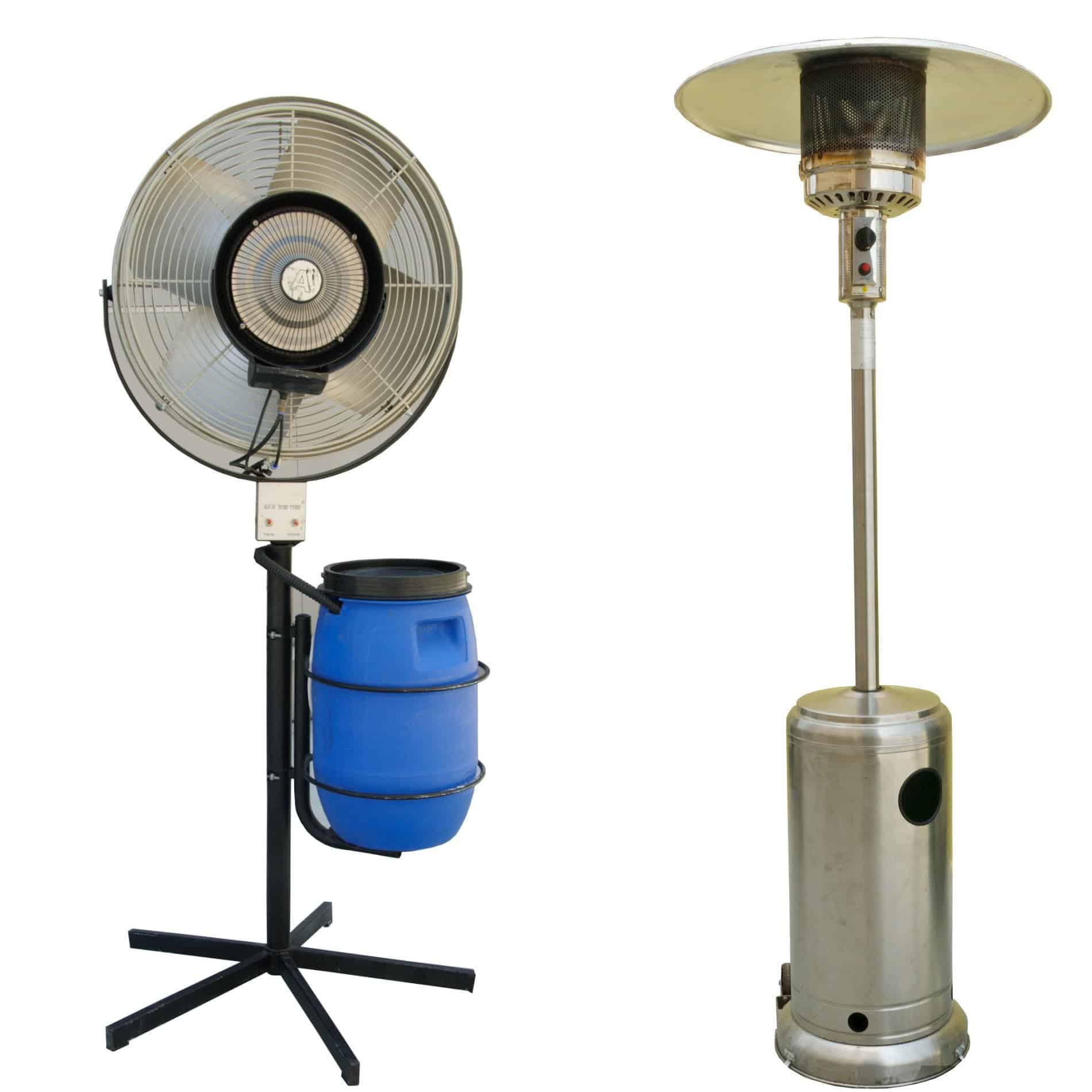 קירור חימום והצללה לשטח